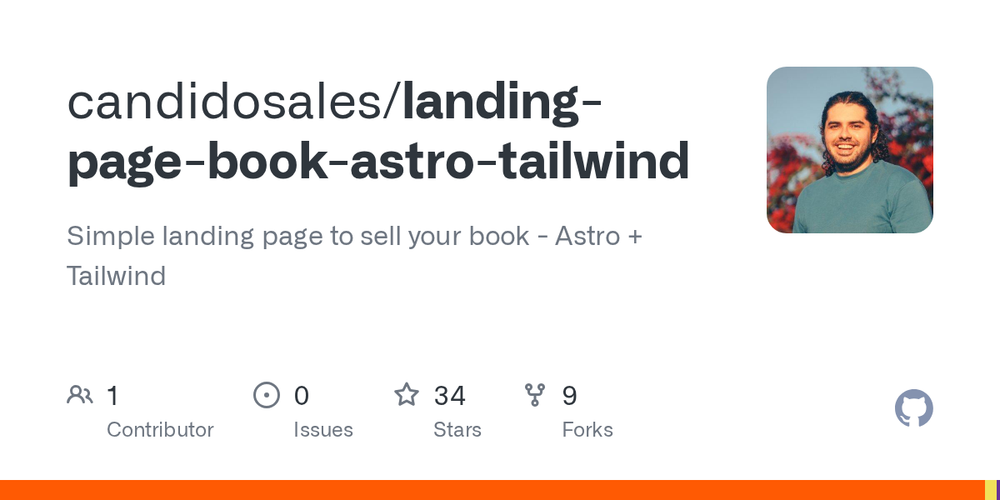 image of Landing Page Book - Astro + Tailwind