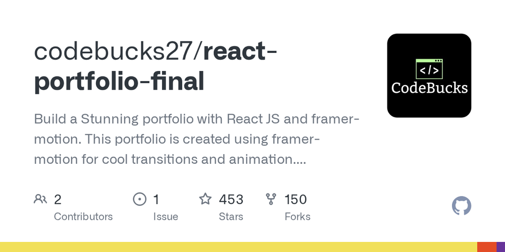 image of react-portfolio-final