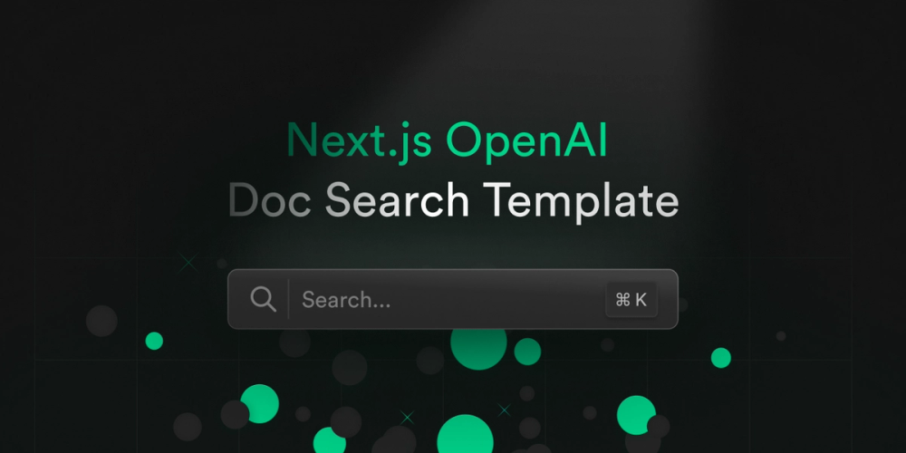 image of Next.js OpenAI Doc Search Starter