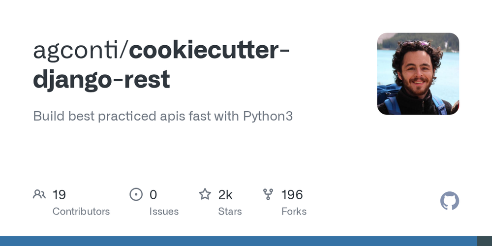 image of cookiecutter-django-rest