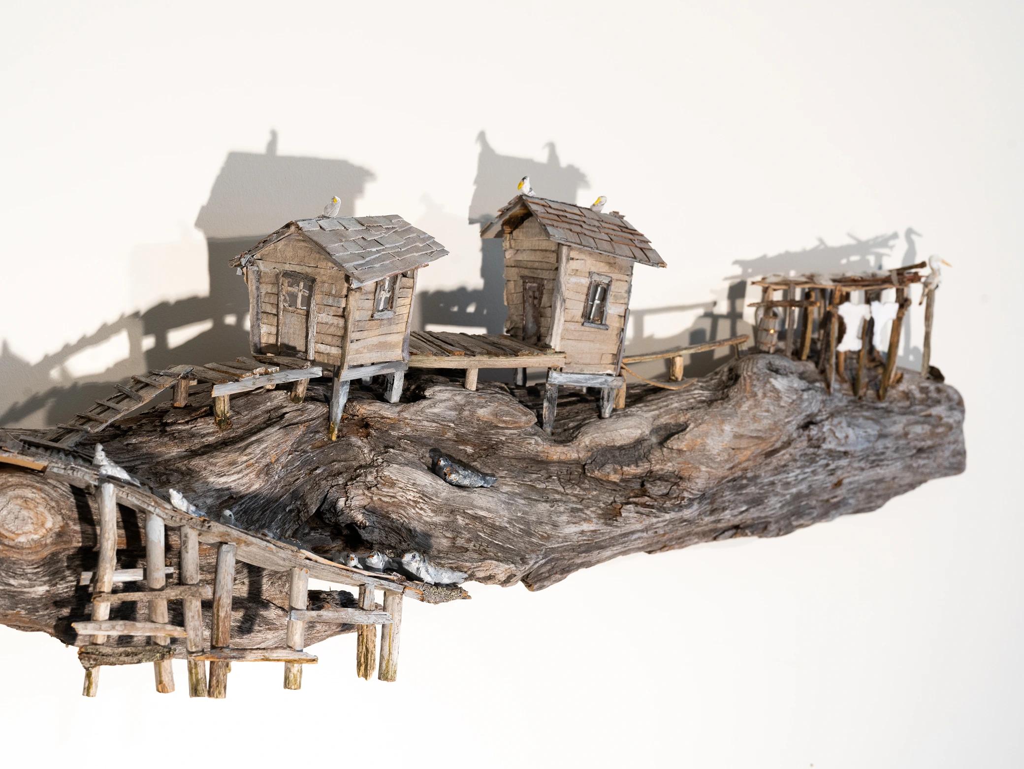Outport Fishing Stage alternate angle