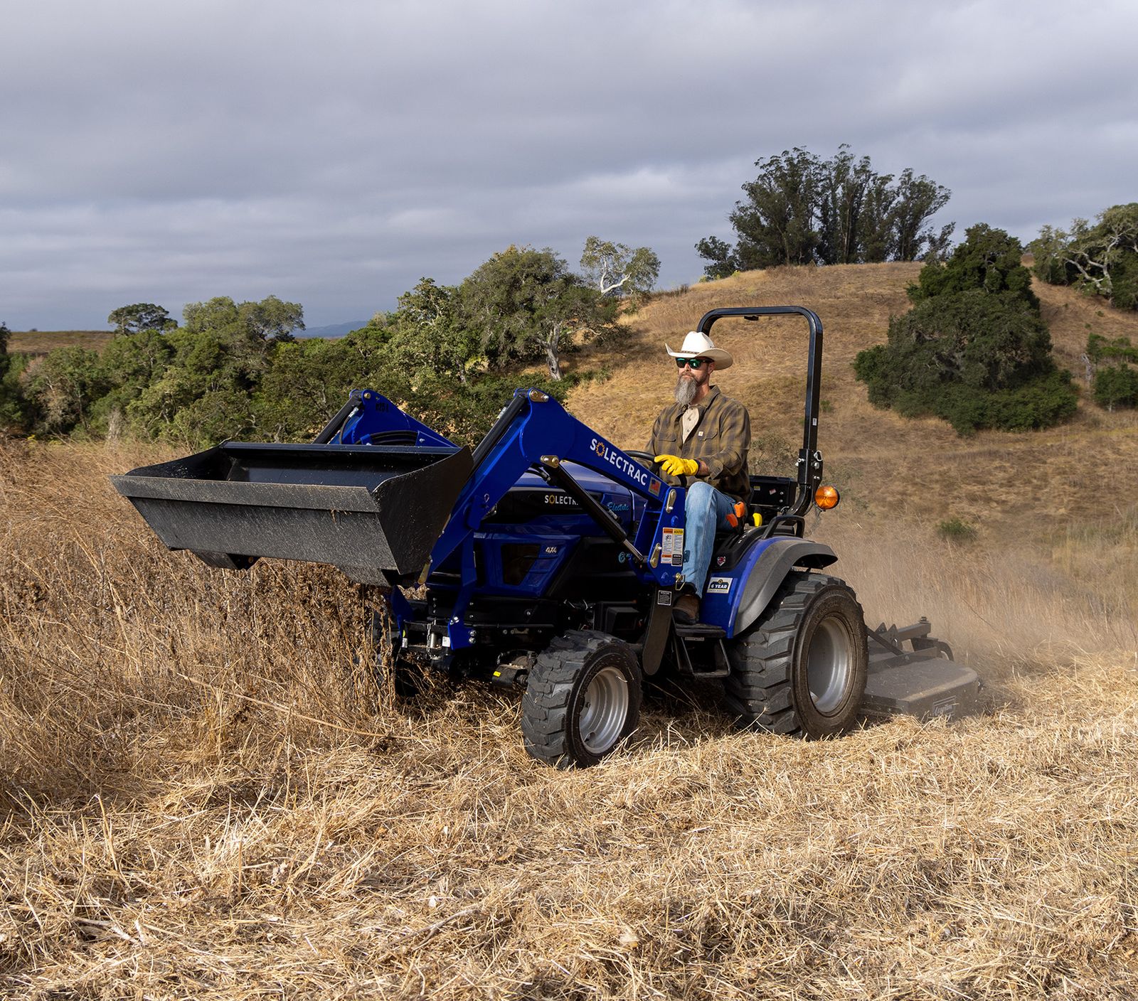 e25 Hydrostatic Electric Tractor Solectrac