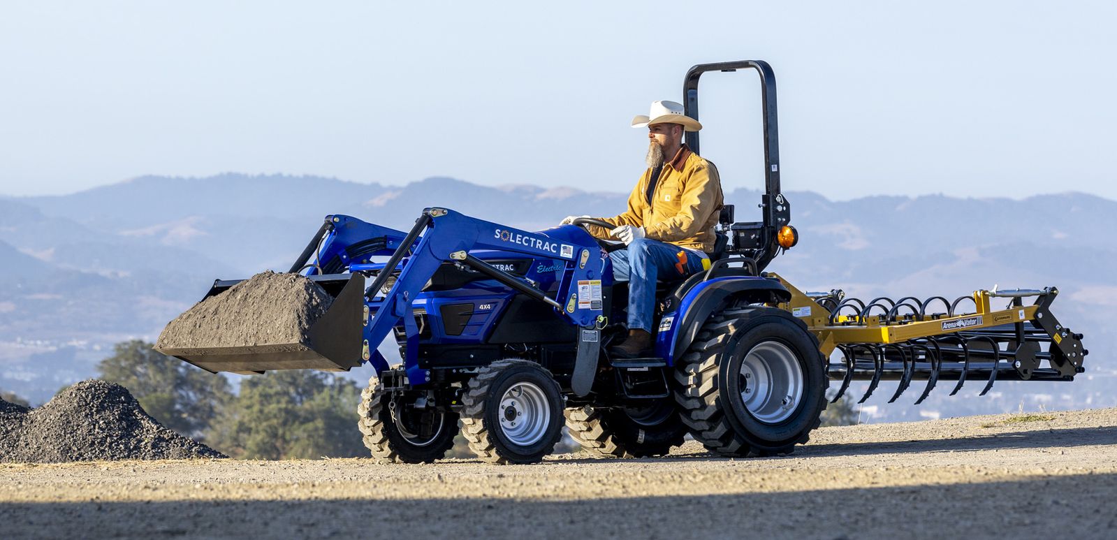 e25G Gear | Solectrac | Compact Electric Tractor