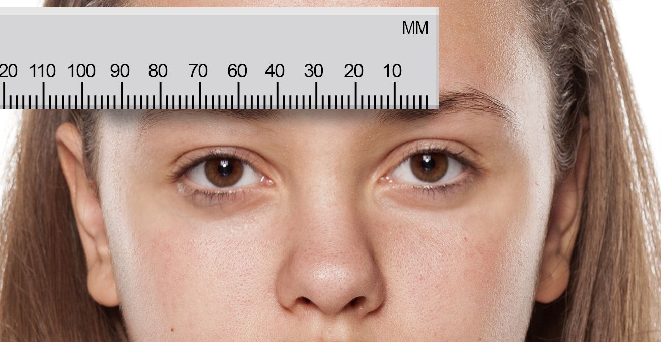 average woman pupillary distance