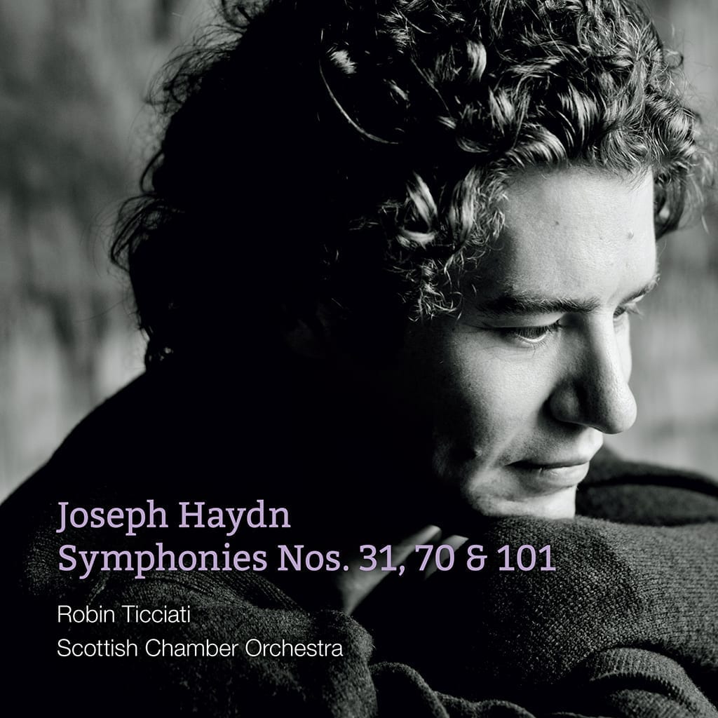 Rave reviews for Robin Ticciati's new Haydn release with the