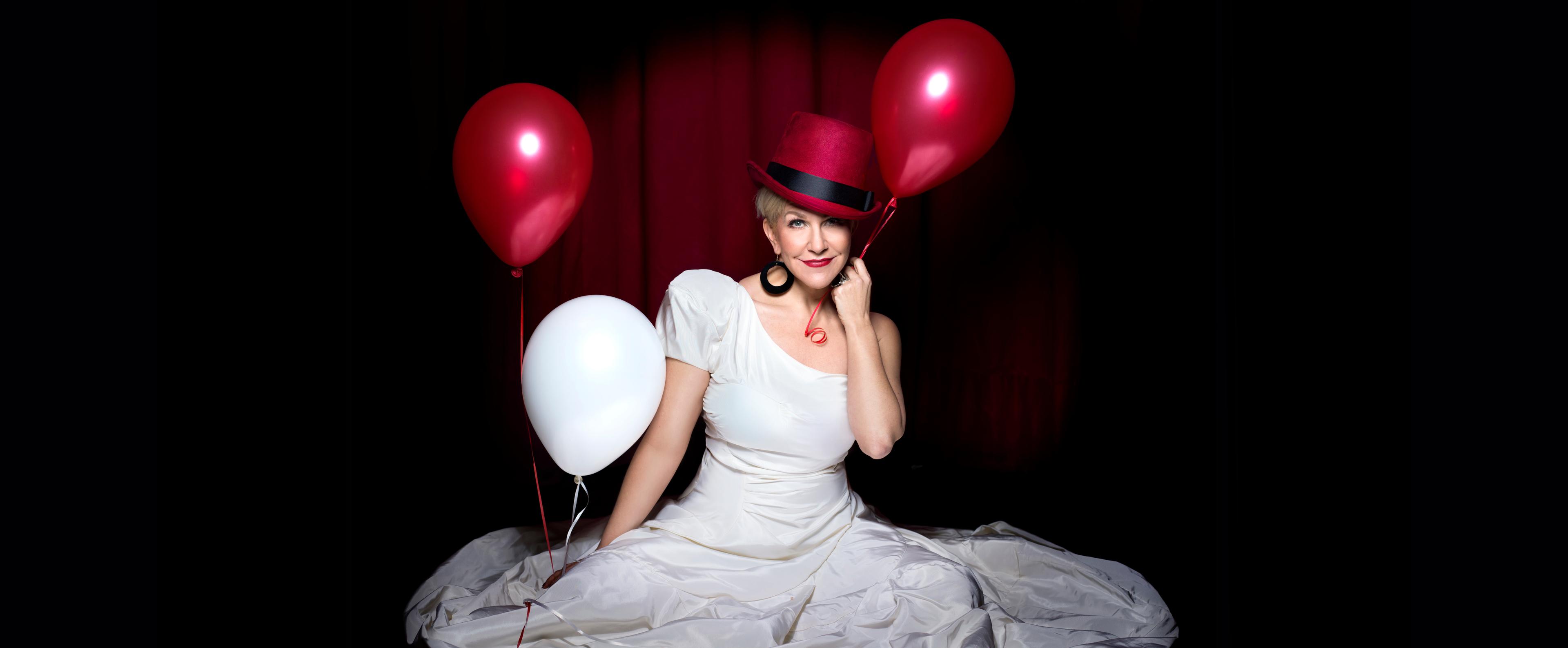 Joyce DiDonato with Balloons