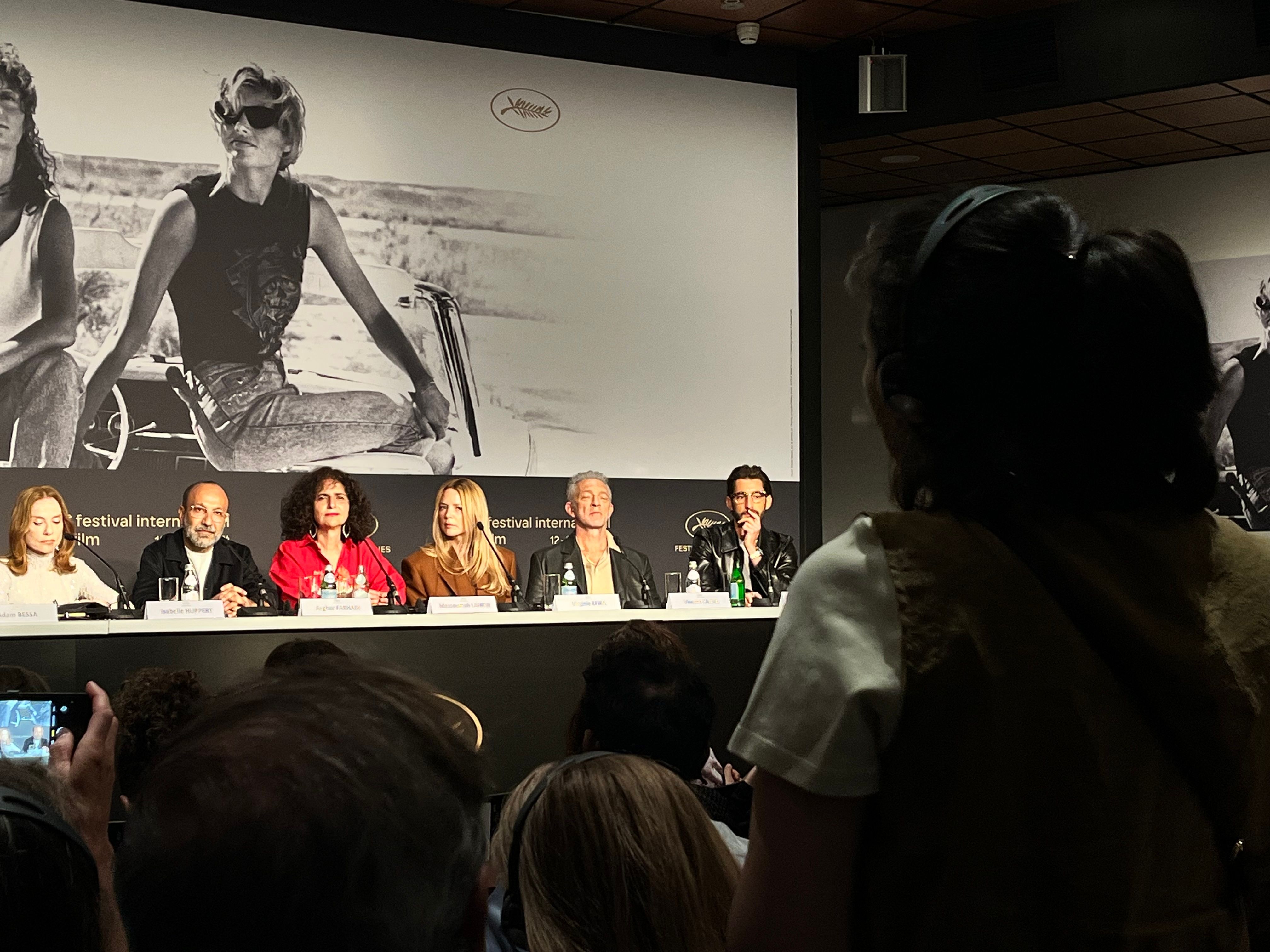conference de presse Farhadi