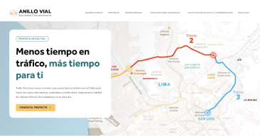 Anillo Vial - Web corporativa