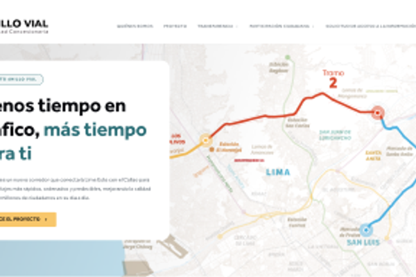 Anillo Vial - Web corporativa