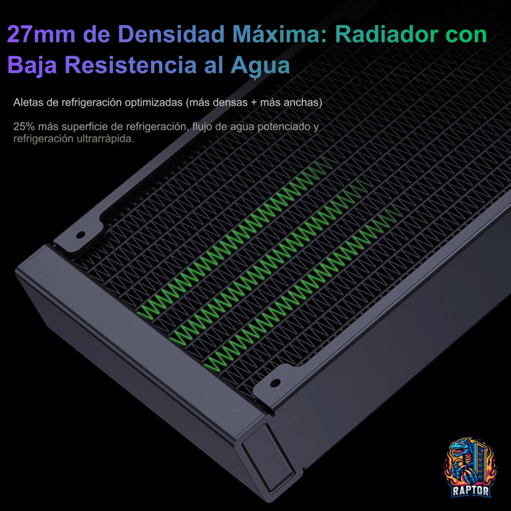 Radiador de densidad máxima