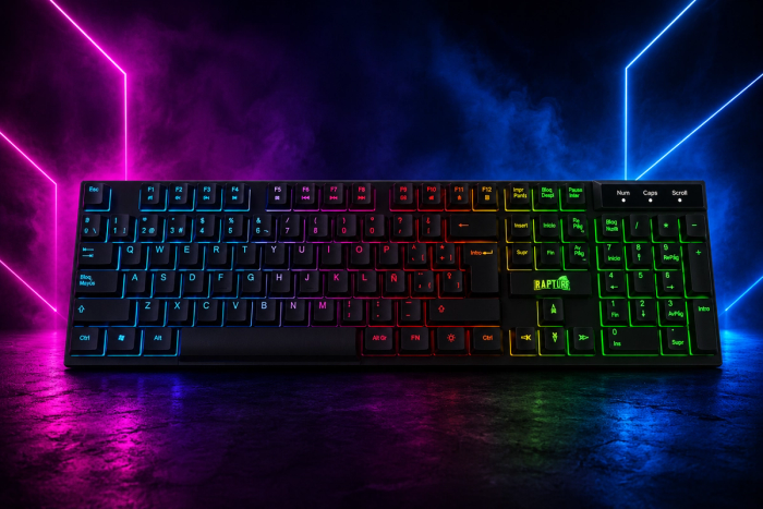 Teclado Gamer Raptor Fireclaw M1