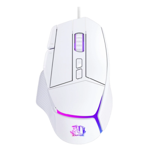 Mouse Gamer Raptor Storm Grip 9 White