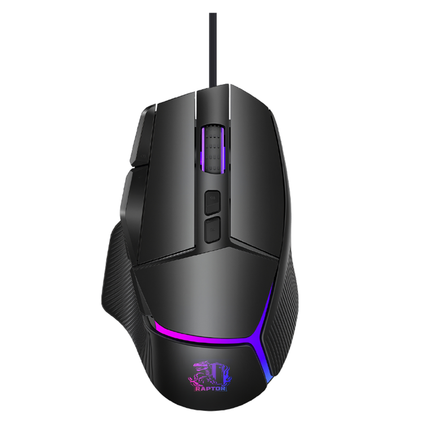 Mouse Gamer Raptor Storm Grip 9 Black