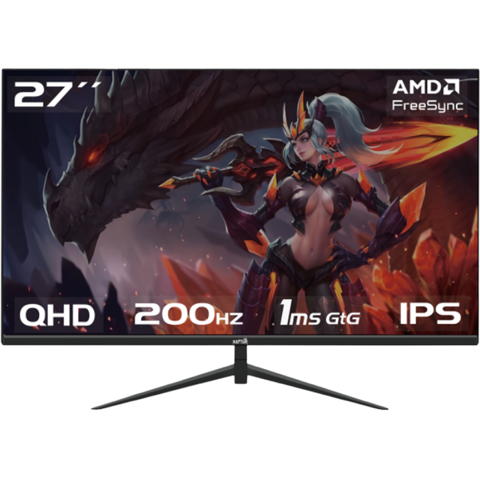 Monitor Raptor Hawk Eye 27 QHD 200Hz