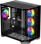 Gabinete Raptor Eclypse TG x2 Mid-Tower