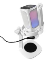 Microfono Raptor Vox RGB USB White