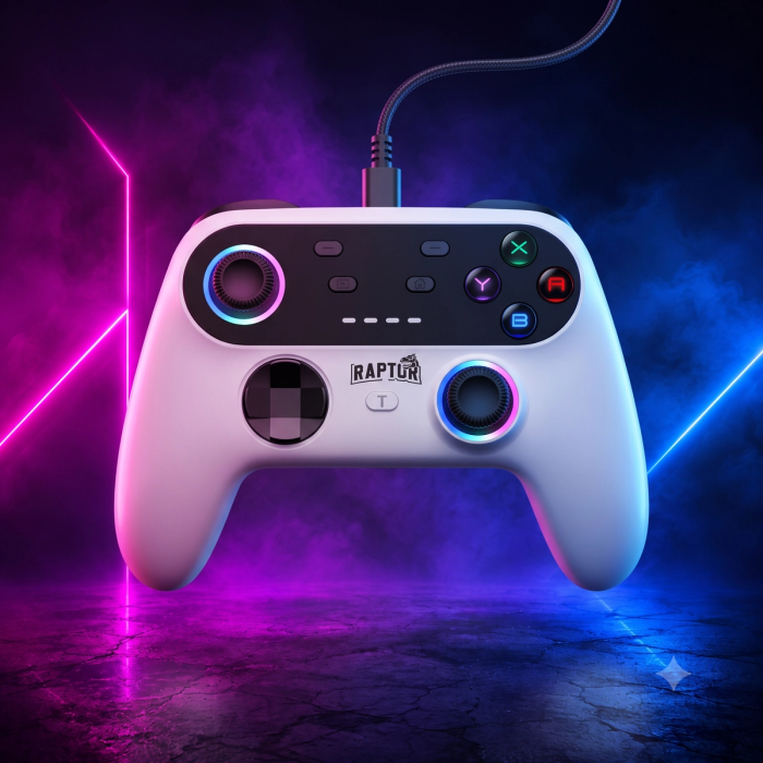 Control Raptor Apex Wireless White