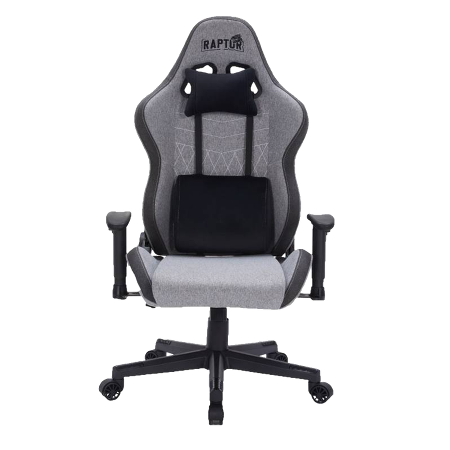 Silla Gamer Raptor Throne R1 Tela Gris