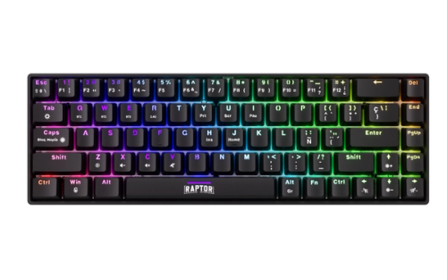 Teclado Raptor Fireclaw M68 Wireless