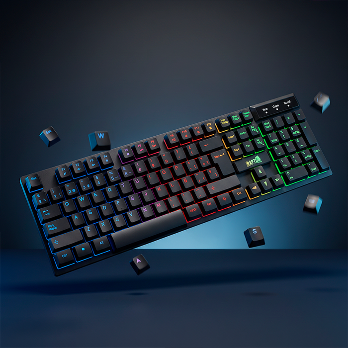 Teclado Gamer Raptor Fireclaw M1