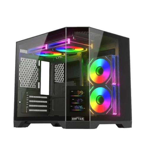 Gabinete Raptor Eclypse PRO TG x2 Mid-Tower