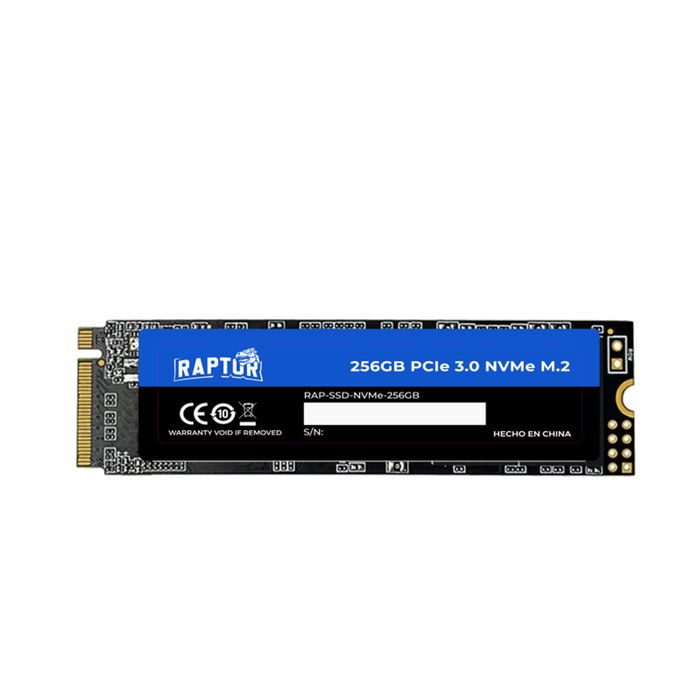 Disco Ssd M.2 Raptor 256Gb Legacy Nvme