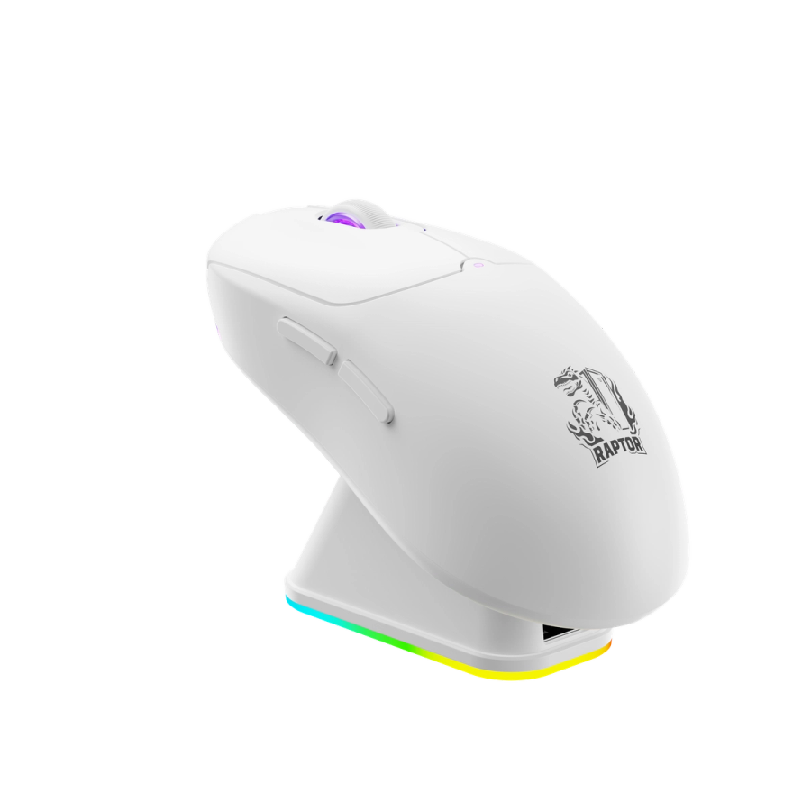 Mouse Raptor Storm Grip 4 Dock White
