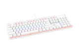 Teclado Gamer Raptor Fireclaw M104 White