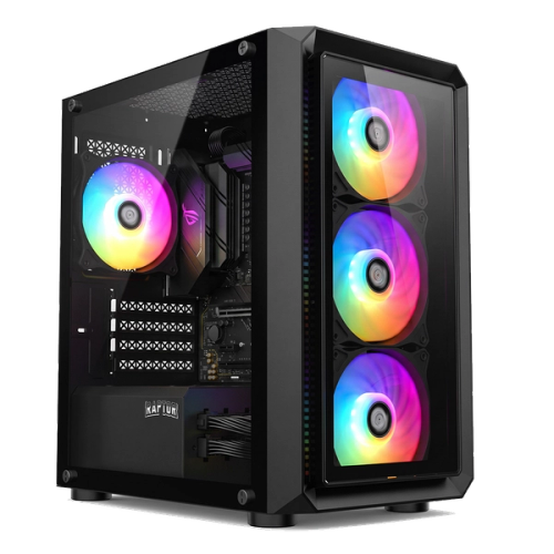 Gabinete Raptor Infinity Glass TG x2