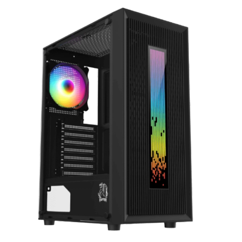 Gabinete Raptor Vortex TG Mid-Tower RGB