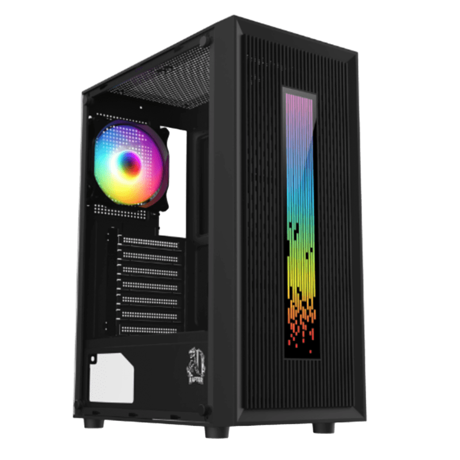 Gabinete Raptor Vortex TG Mid-Tower RGB