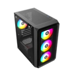 Gabinete Raptor Infinity Glass TG x2