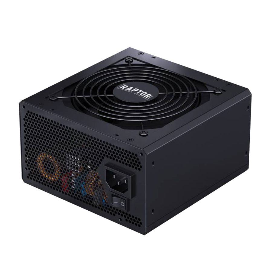Fuente Raptor Volt 1000W 80 Plus Negra