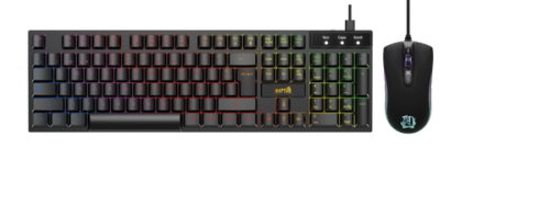 Combo Gamer Raptor Teclado Membrana + Mouse