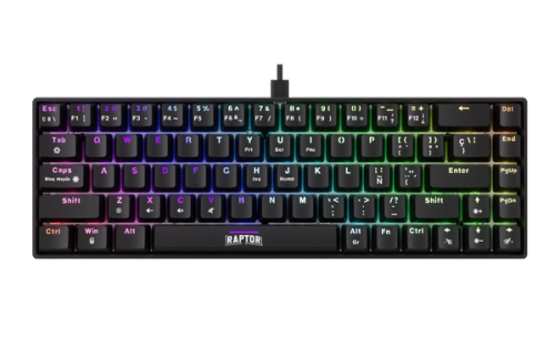 Teclado Raptor Fireclaw M68 Black