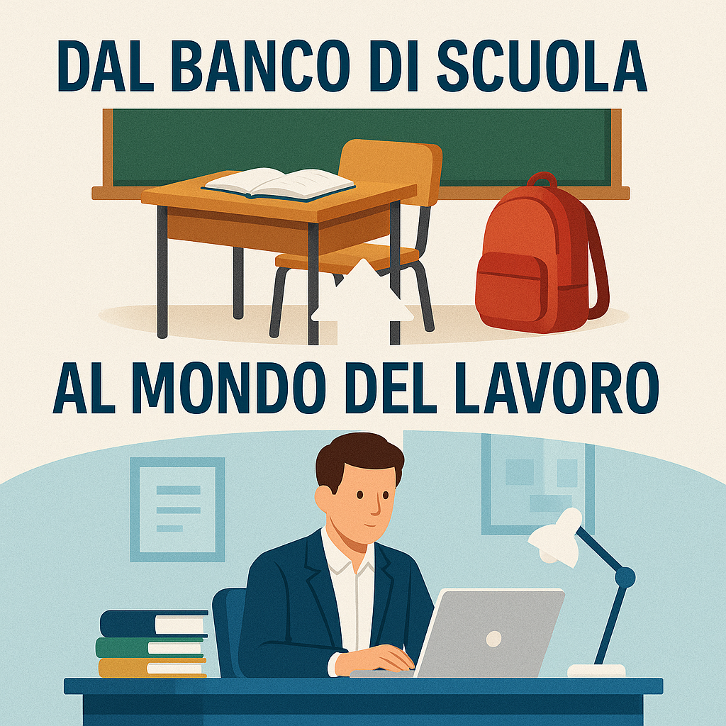 Dal banco di scuola al mondo del lavoro