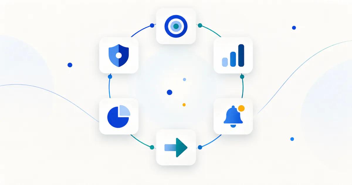 A structured evaluation grid connecting strategy requirements to one measurable execution loop.