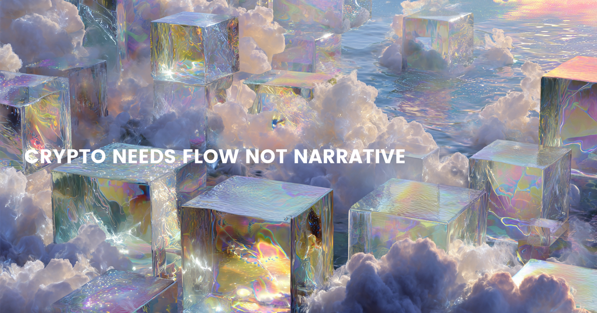ETF Outflows Prove Crypto Needs Flow Not Narratives