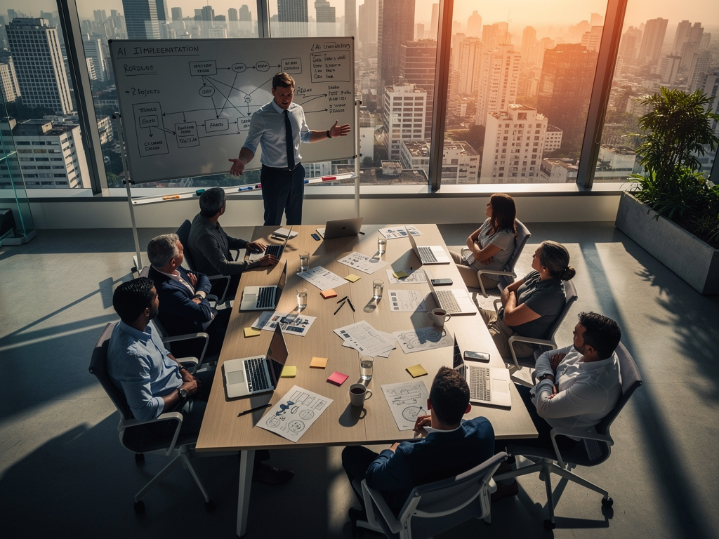 Por que a maioria das empresas trava na adoção de IA — e o que fazer diferente