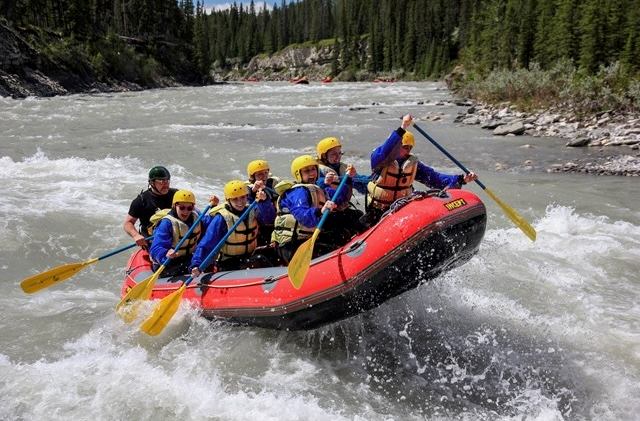 Rafting with Mukwah
