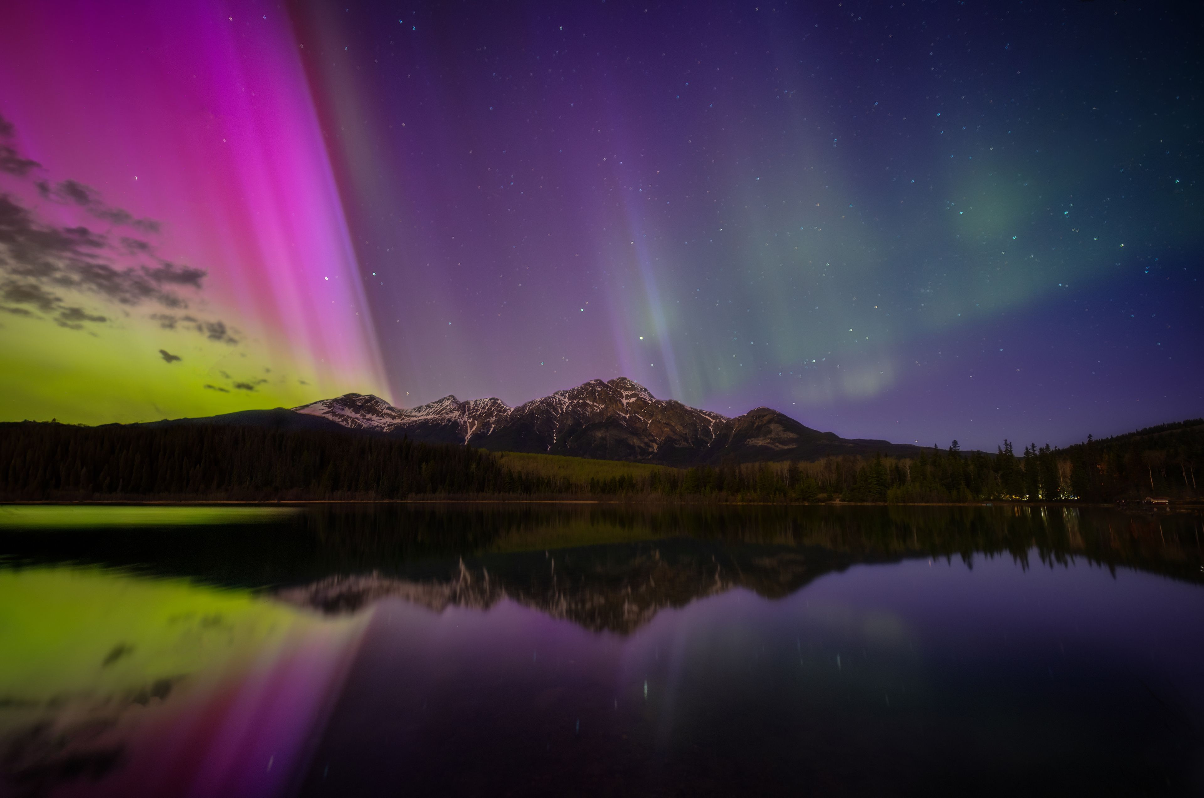 Northern Lights - Patricia Lake