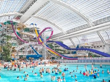 Inside World Waterpark at West Edmonton Mall