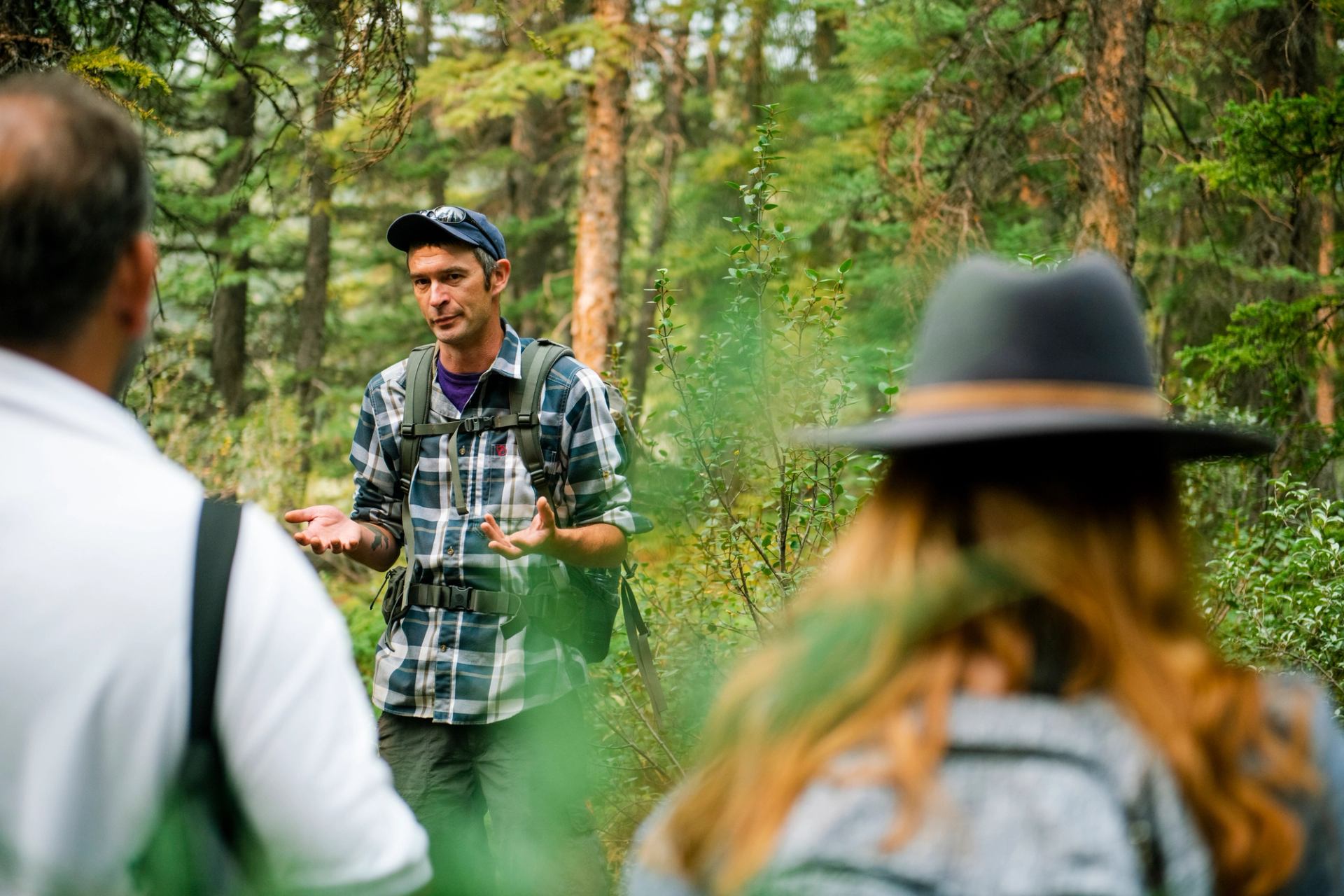 Mahikan Trails tour guide in Banff National Park