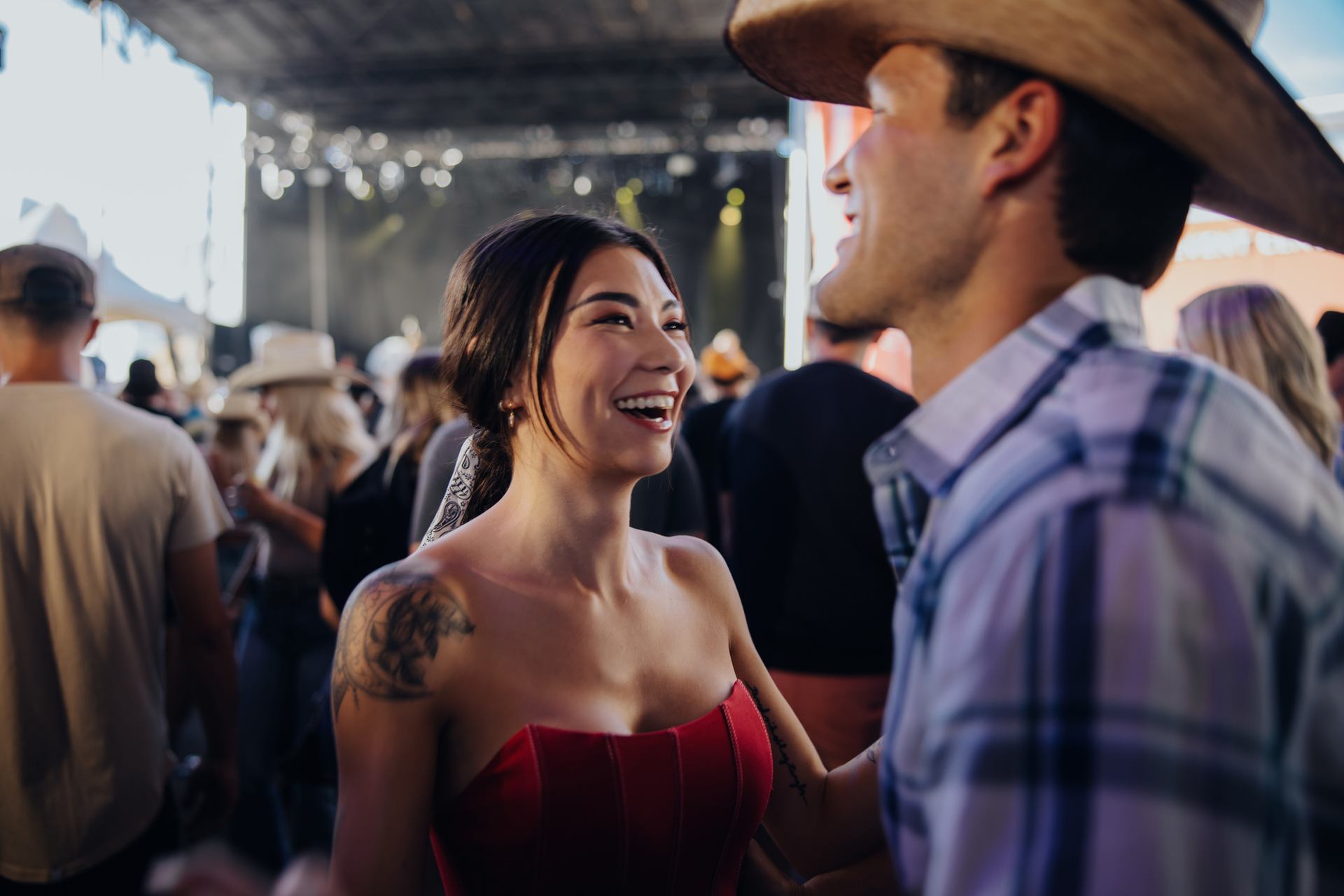 A couple dances at Nashville North.