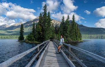 boardwalk jasper national park