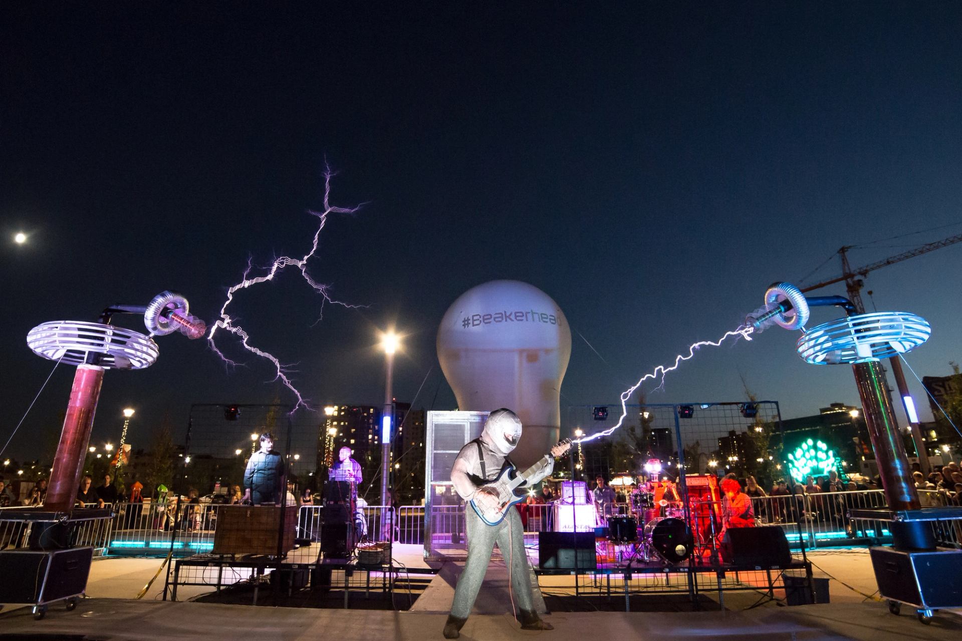 Exhibit performance at Beakerhead Festival