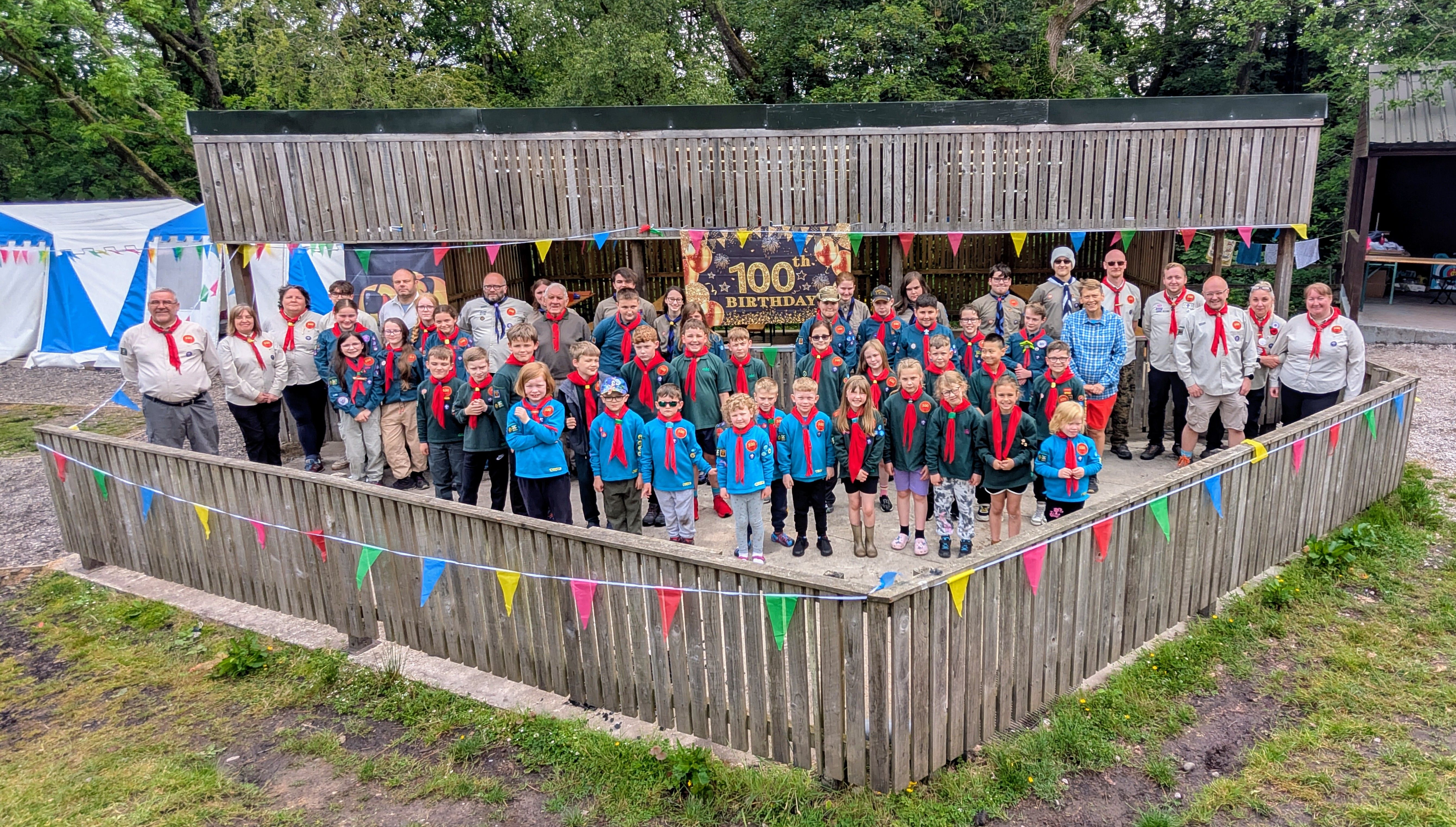 Centenary Group Camp Photo