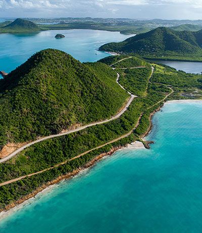 3 further Lots have been sold along Ocean's Edge facing the beautiful main beach and out to Montserrat.