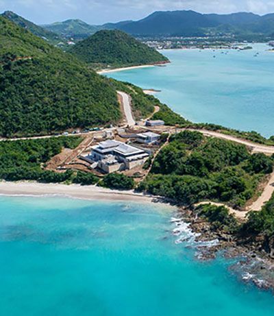 Newest home on Pearns Point - "Santigua" - has broken ground