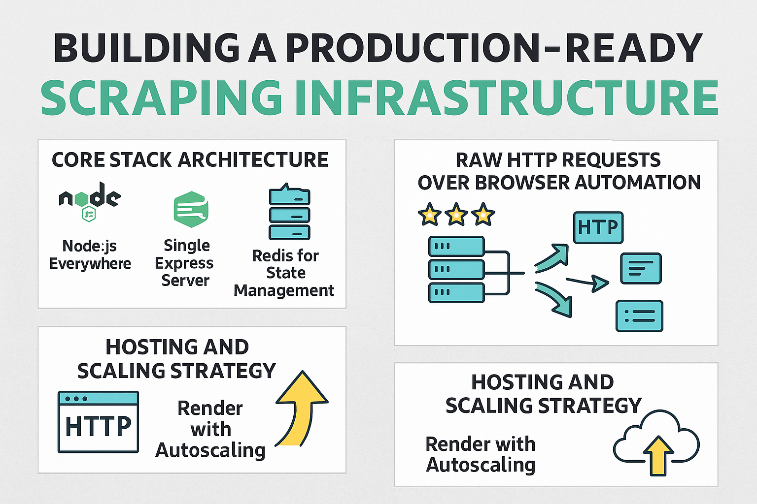 scraping infrastructure of scrape creators